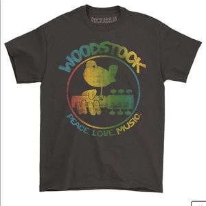 S-XL🌗WoodStock 1969 Free Bird Graphic